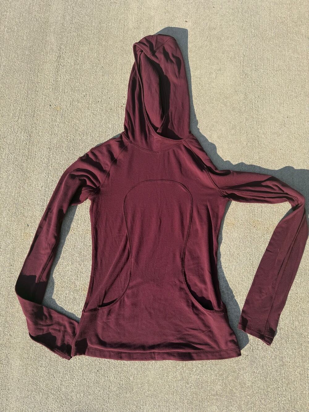Lululemon On Repeat Hoodie Rulu Heavy Pilling and Wear sz 2